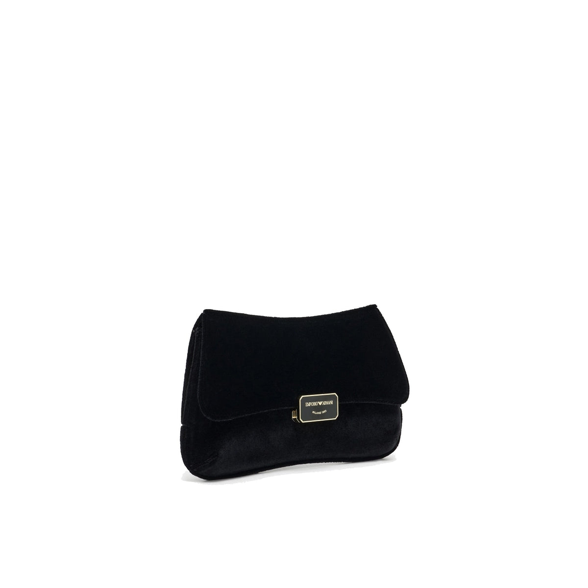 Emporio Armani Velvet Clutch Bag Women