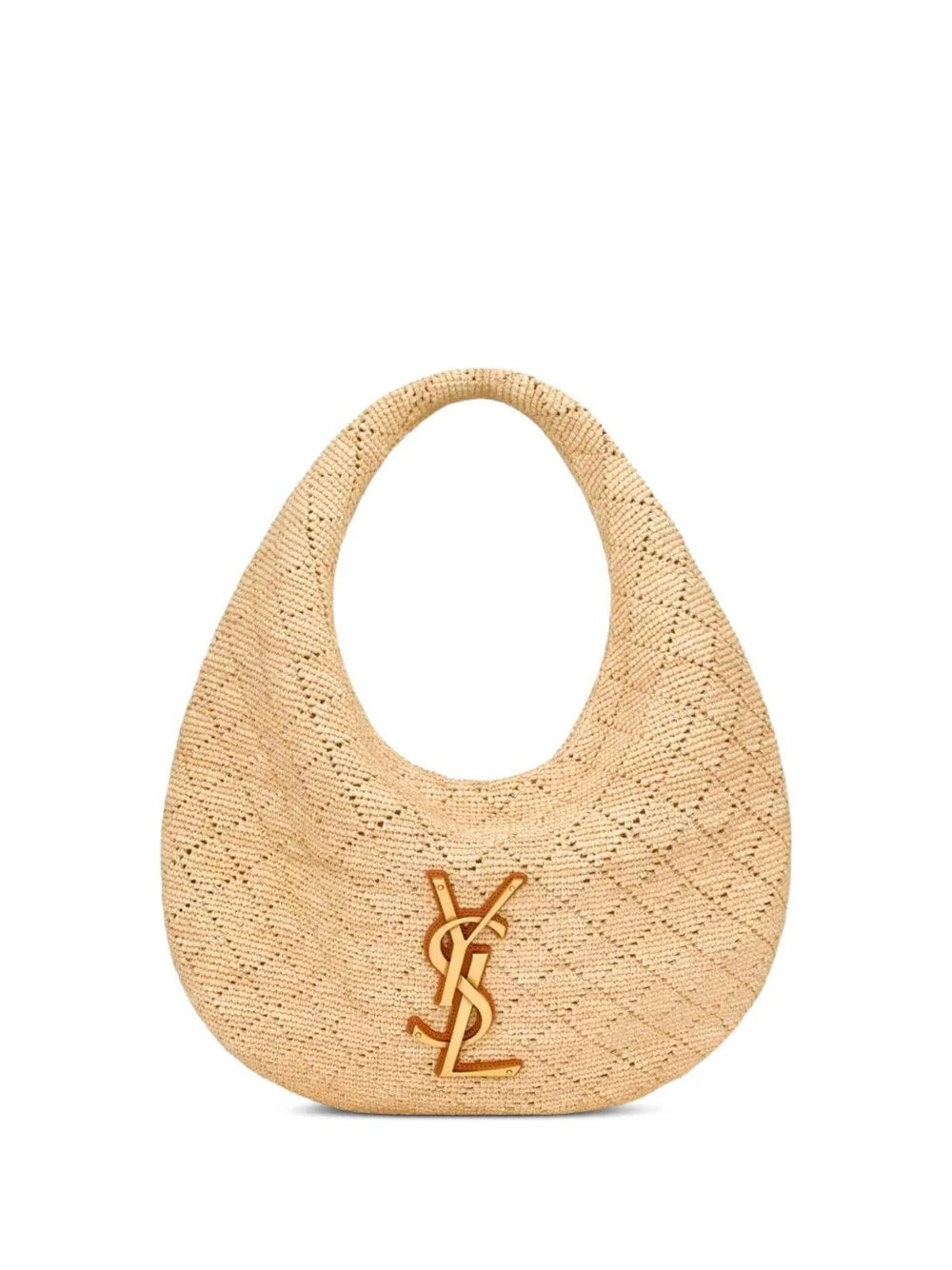 Saint laurent Saint Laurent Women `Icare` Raffia Hobo Bag