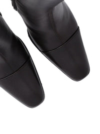 Saint Laurent Women Venetia Boots In Smooth Leather