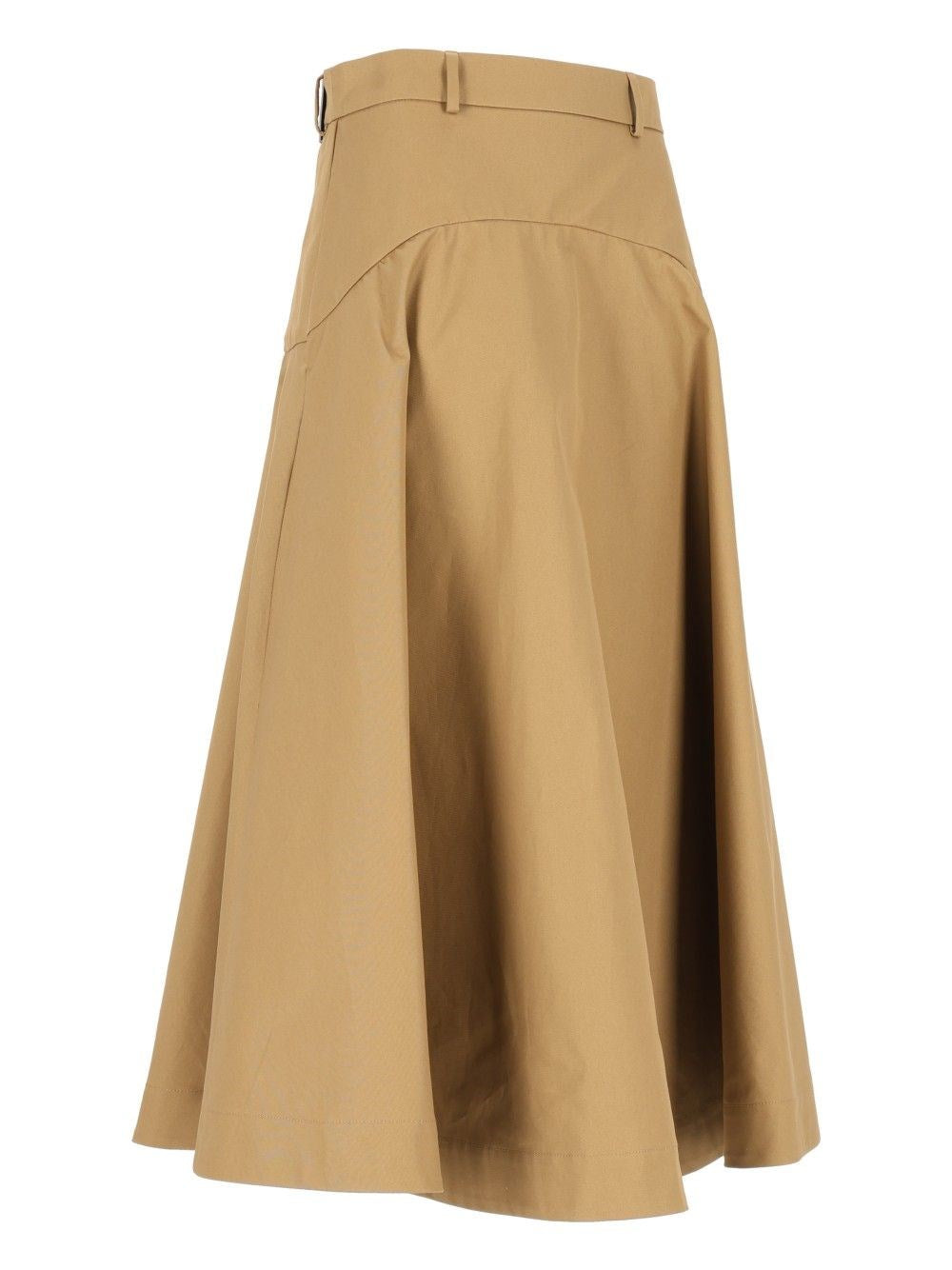 Balenciaga Women Cotton A-Line Skirt