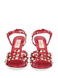 Valentino Garavani Women Rockstud Kidskin Sandal 100Mm