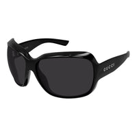 Gucci Gucci Sunglasses Rectangle Full Rim, Shiny Transparent Beige Frame and Beige Lens GG2176S006