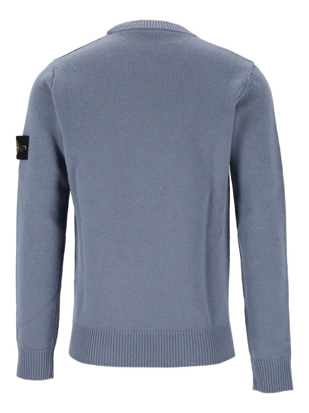 Stone Island Stone Island Men Lambswool Crew Neck Sweater