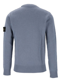 Stone Island Stone Island Men Lambswool Crew Neck Sweater