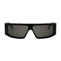 Celine Sunglasses Rectangle Full Rim, Shiny Black Frame and Smoke Lens CL40291I01A