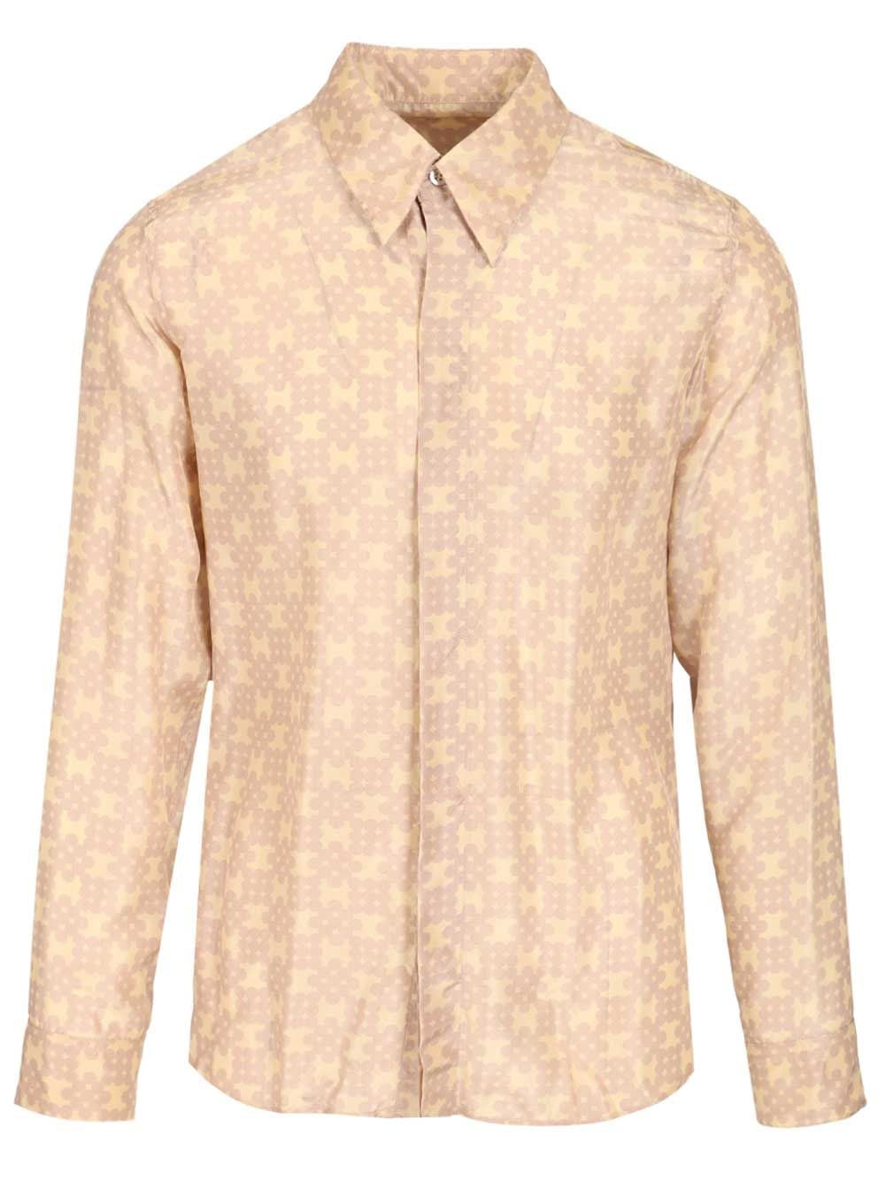 Dries Van Noten Men Carvies Silk Shirt