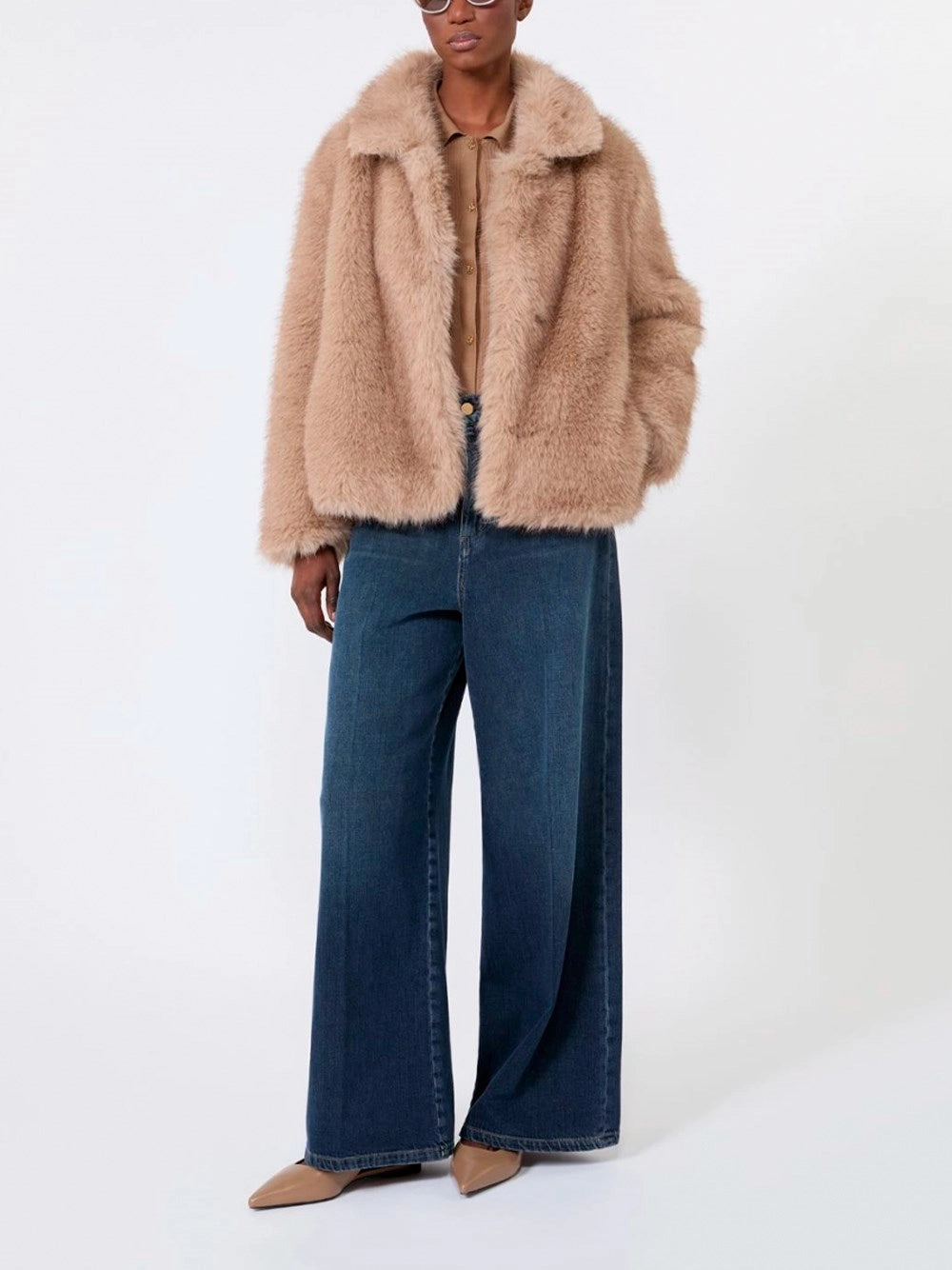 Max Mara Women Maxmara `S Faux-Fur Jacket