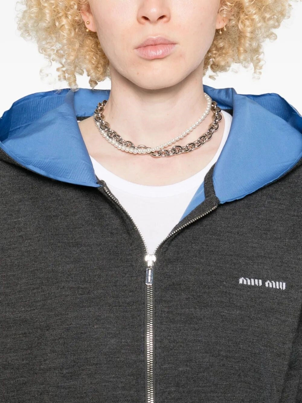 Miu Miu Women Hooded Jacket