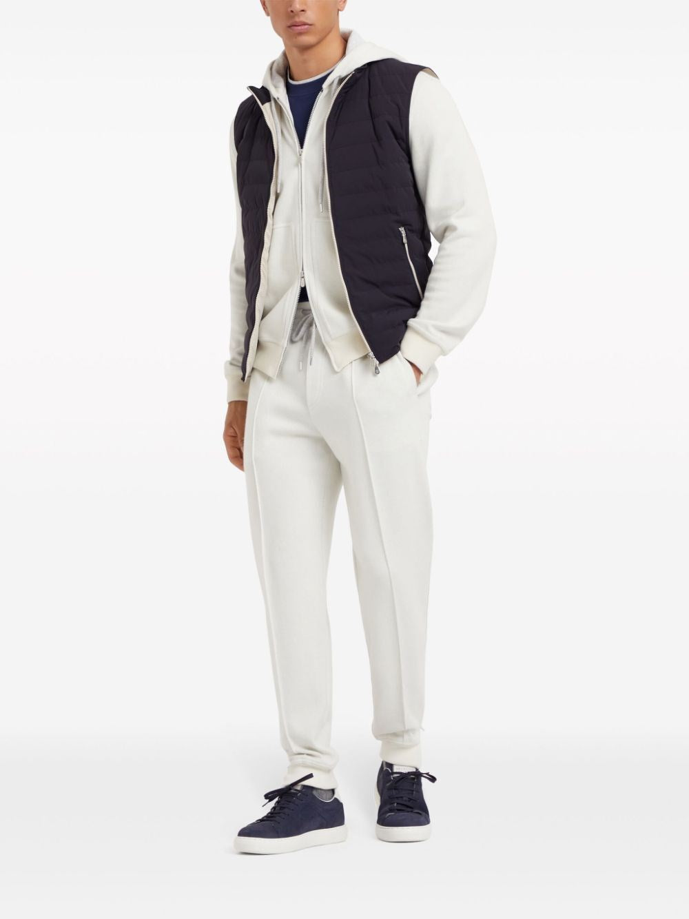 Brunello Cucinelli Men Hooded Sweatshirt With Zipper