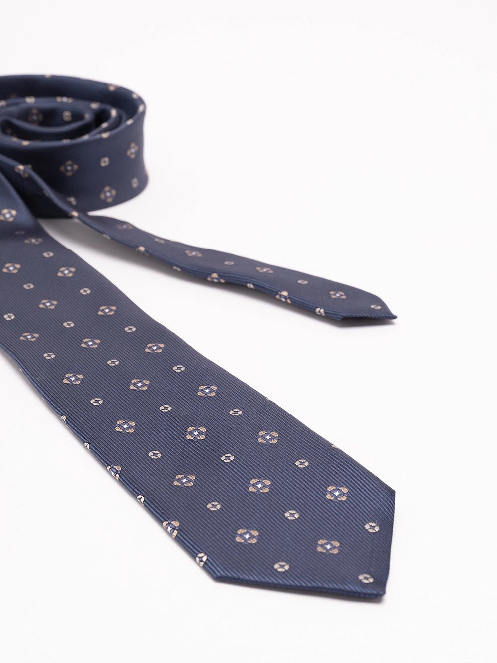 Saint Laurent Men Tie In Silk Jacquard