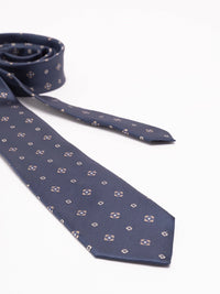 Saint Laurent Men Tie In Silk Jacquard