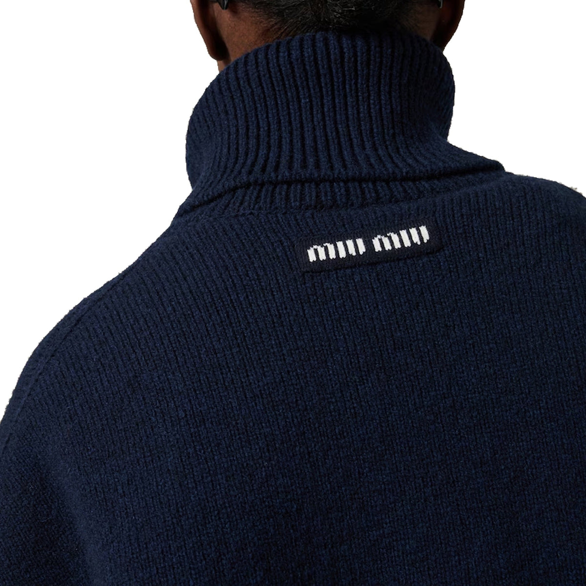 Miu Miu Wool-Cashmere Rollneck Sweater Women