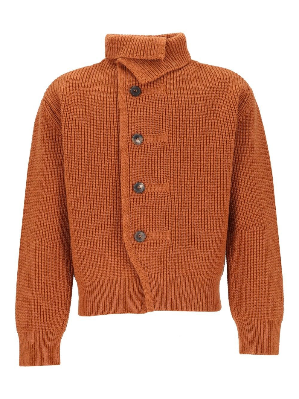 Dries Van Noten Men Marino Wool Cardigan