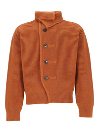 Dries Van Noten Men Marino Wool Cardigan