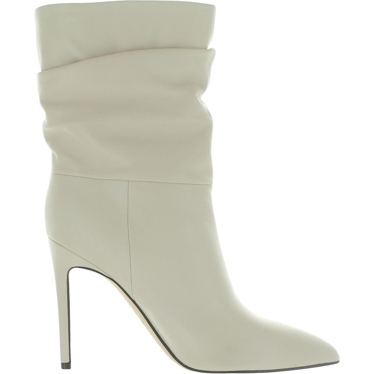 JENN Womens Pointed Toe Mid-Calf Boots