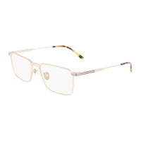Lacoste Eyeglasses Rectangle Full Rim, Semimatte Blue Frame and Clear Demo Lenses Lens L2285E400