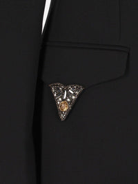 Versace Women Double-Breasted Evening Blazer