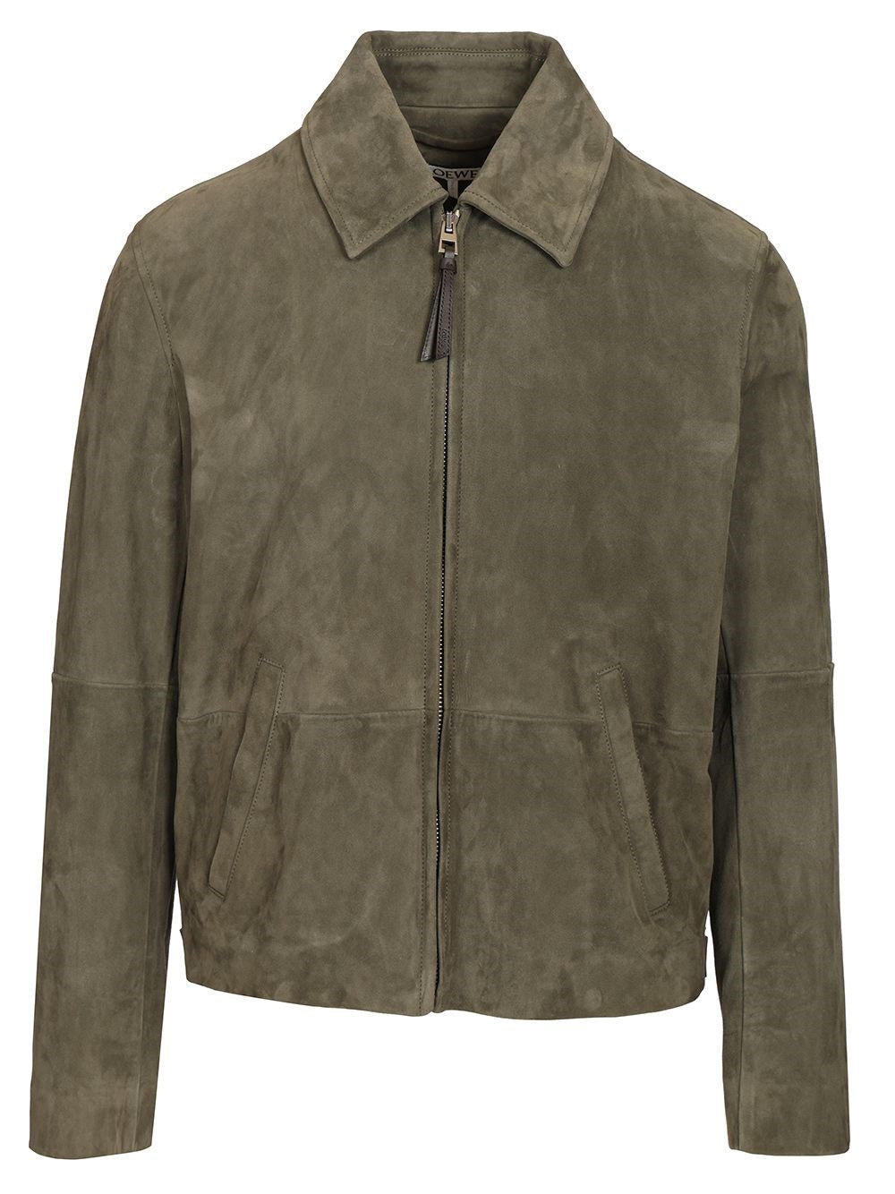 Loewe Loewe Men Lightweight Suede Lambskin Jacket