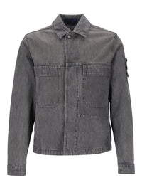 Stone Island Men Biker Jacket