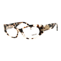 Versace Eyeglasses Oval Full Rim, Havana Grey Frame and Clear Demo Lenses Lens VE33695498