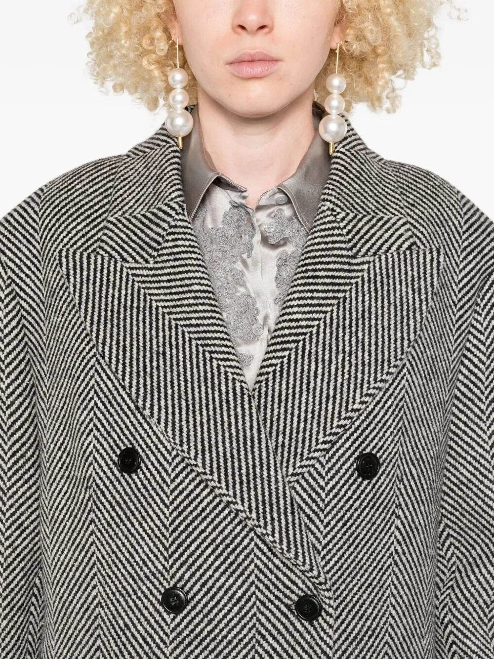 Ermanno Scervino Women Double-Breasted Coat