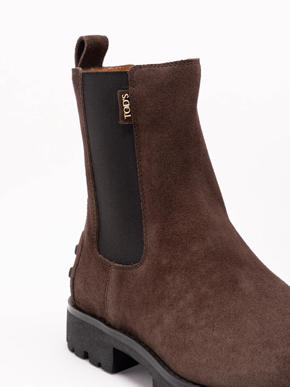 Tod's Women Ankle Boots In Suede Leather