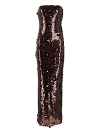 Rotate Rotate Women Strapless Sequinned Maxi Dress