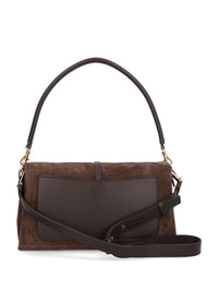 Tod's Tod's Women Small “Flap T Timeless” Bag In Suede