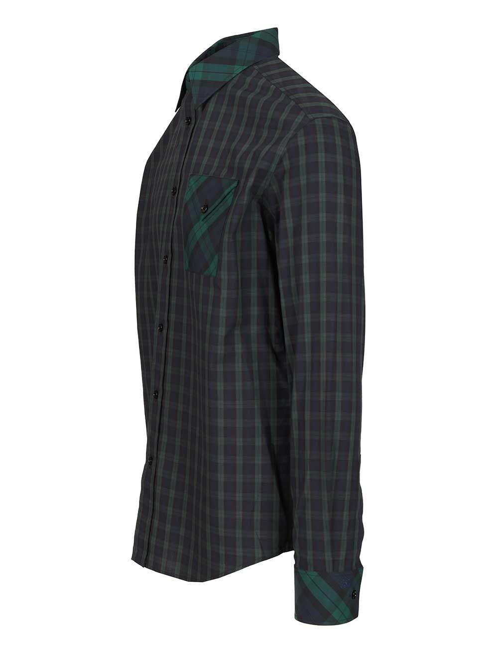 Celine Celine Men Checked Cotton Shirt