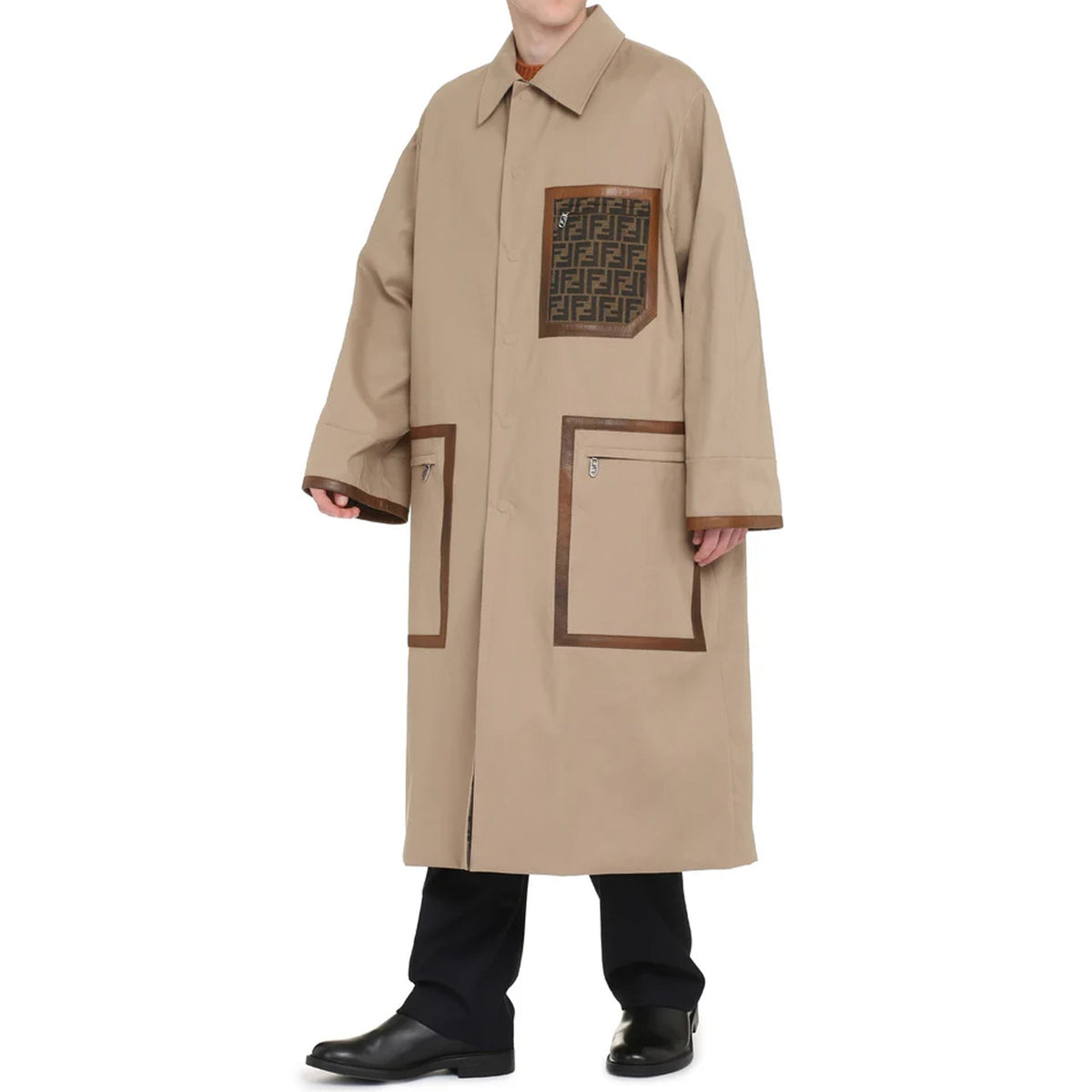 Fendi Fendi Reversible Trench Coat Men