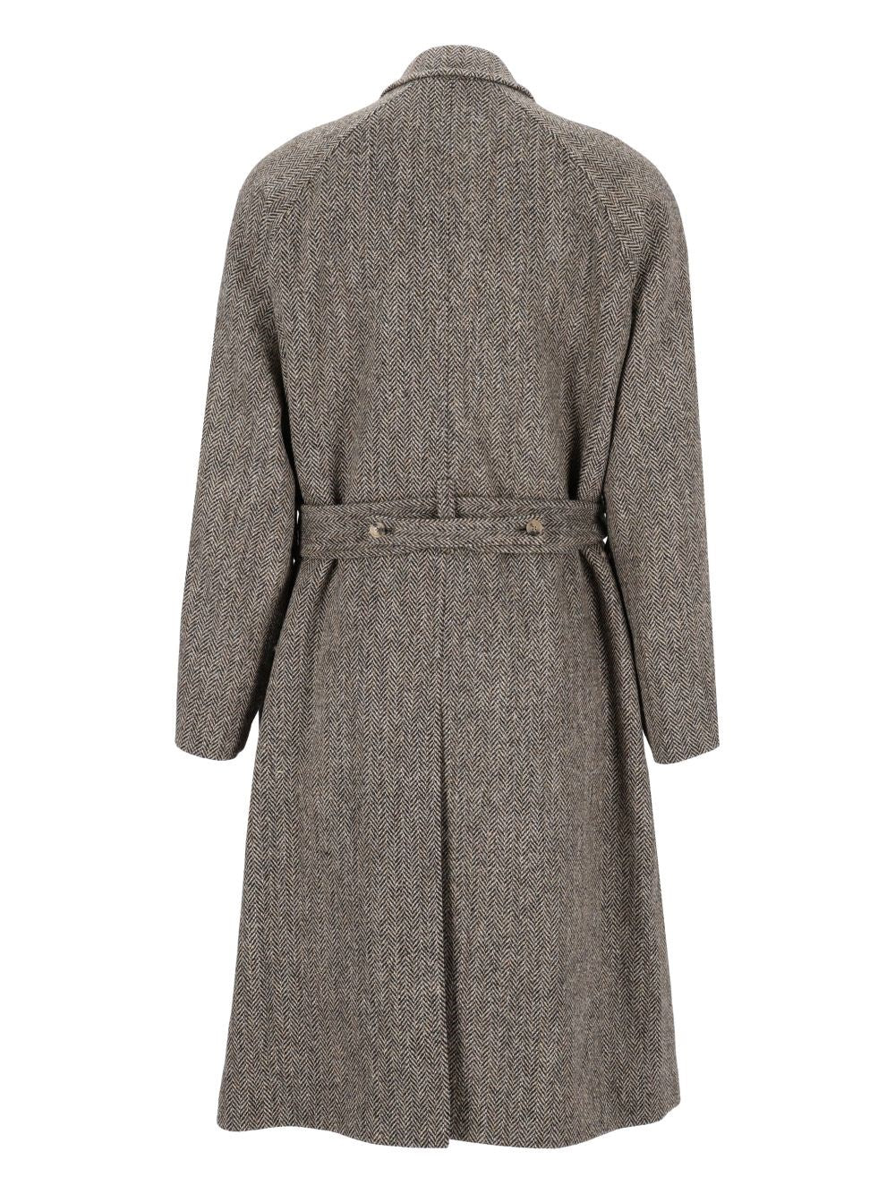 Paul Smith Paul Smith Men Long Belted Coat