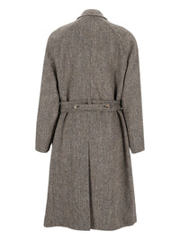 Paul Smith Paul Smith Men Long Belted Coat
