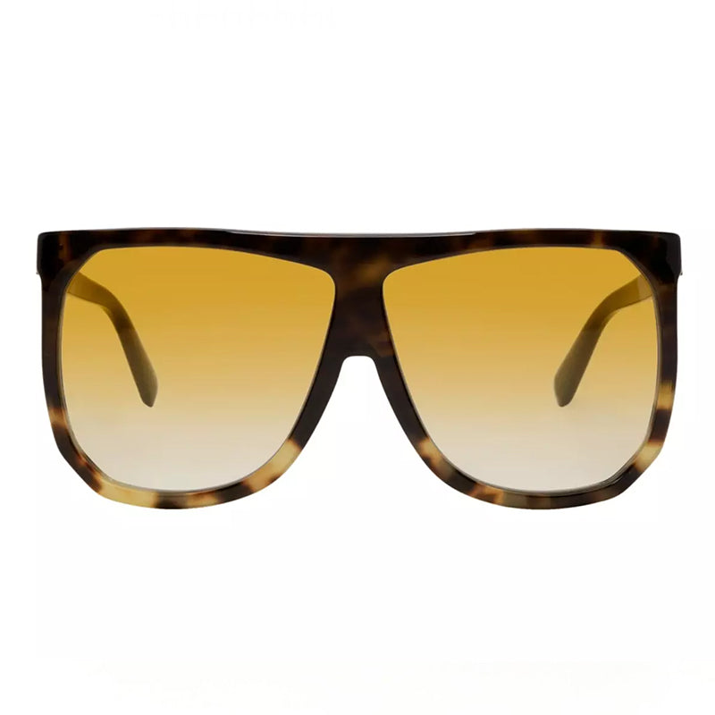 Loewe Sunglasses Square Full Rim, Red/Grey Frame and Grey Gradient Lens LW40001F68B