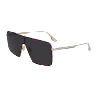Victoria Beckham Sunglasses Shield Full Rim, Gunmetal Frame and Midnight Blue Lens VB238S041