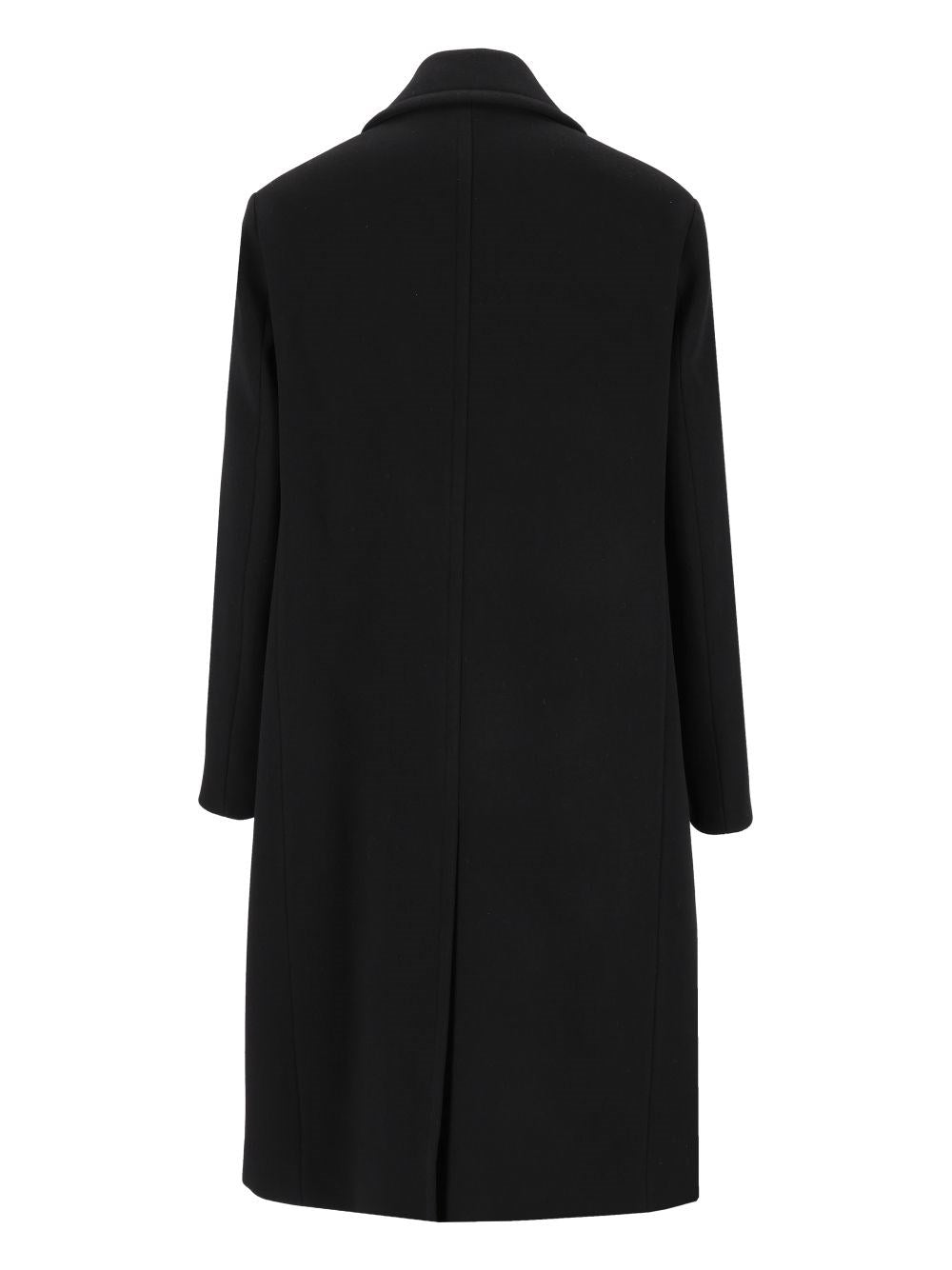 Fendi Men Wool And Angora Coat