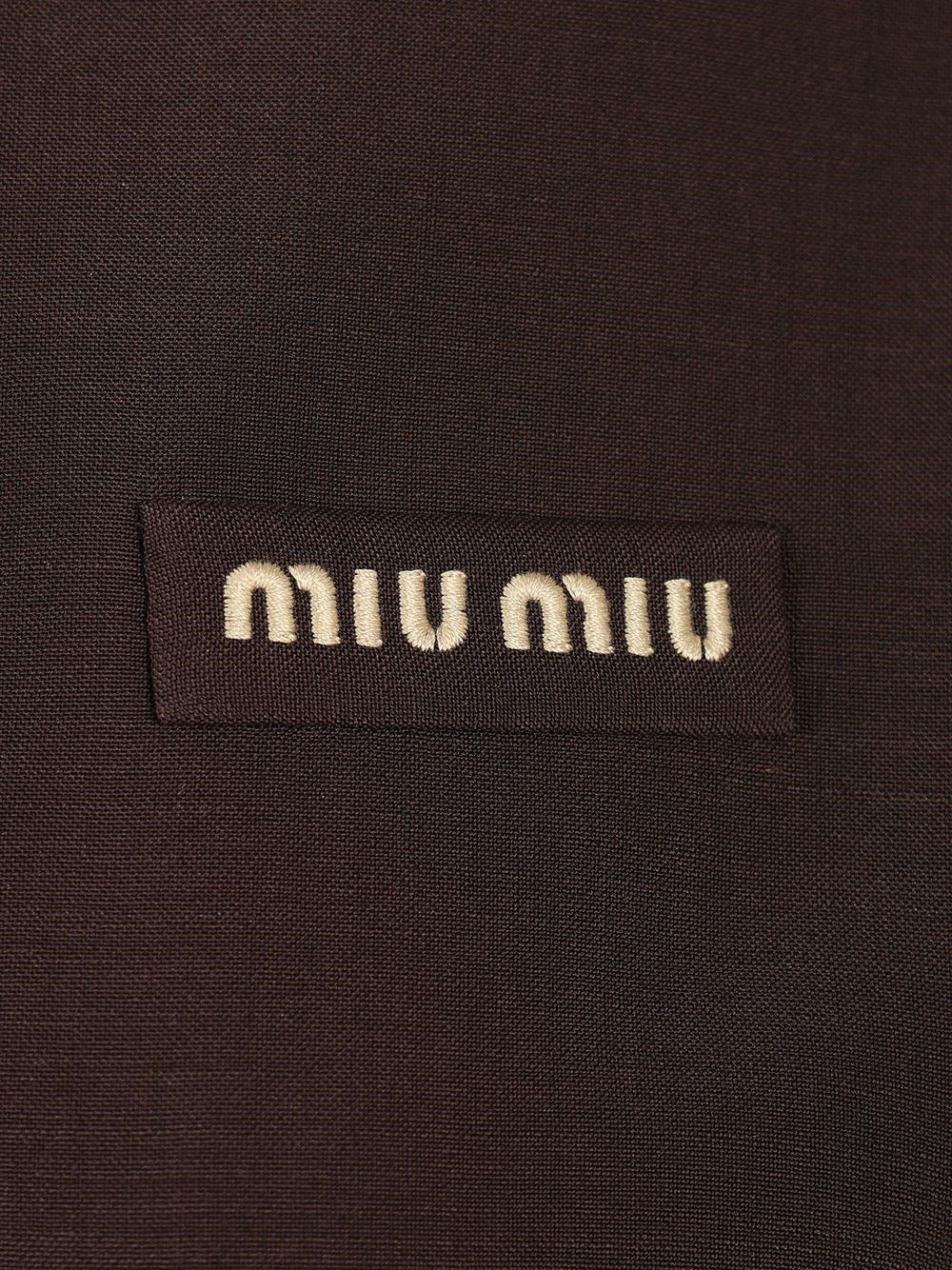 Miu Miu Women Blouson In Kid Mohair