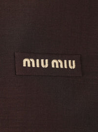 Miu Miu Women Blouson In Kid Mohair