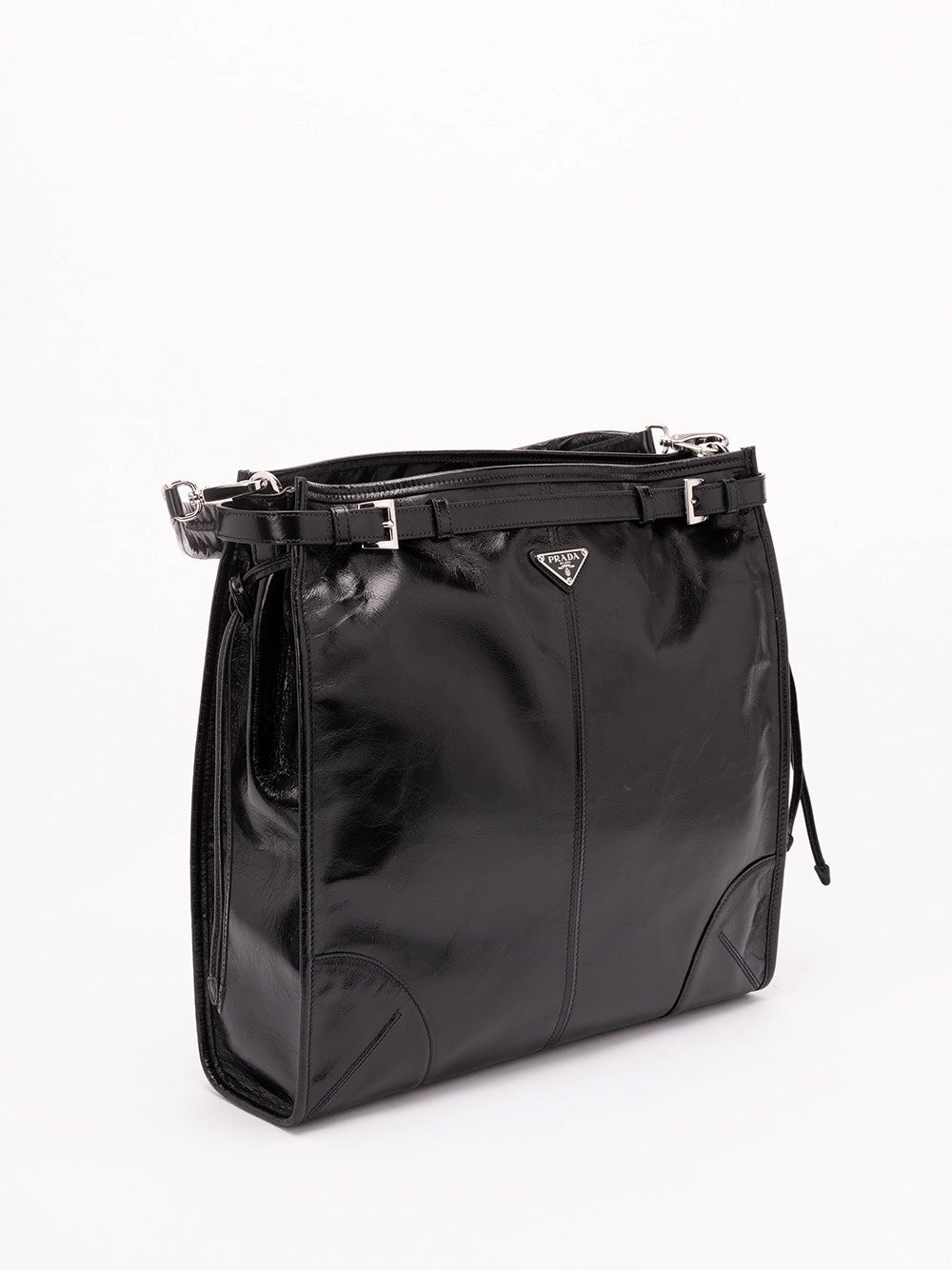 Prada Men Leather Shoulder Bag