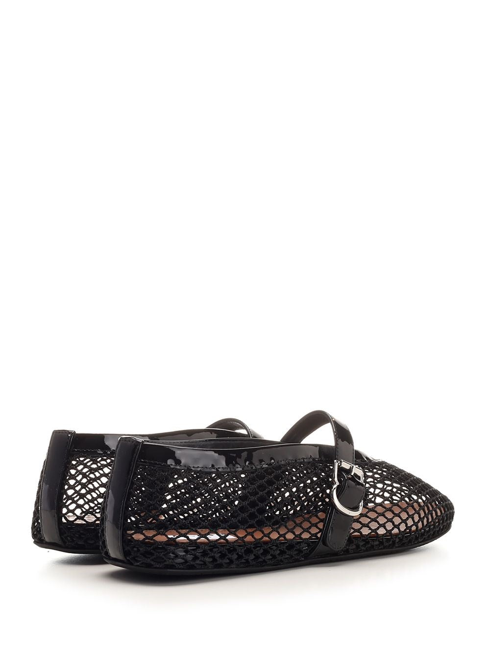 Alaïa Women Mesh Strap Ballerina