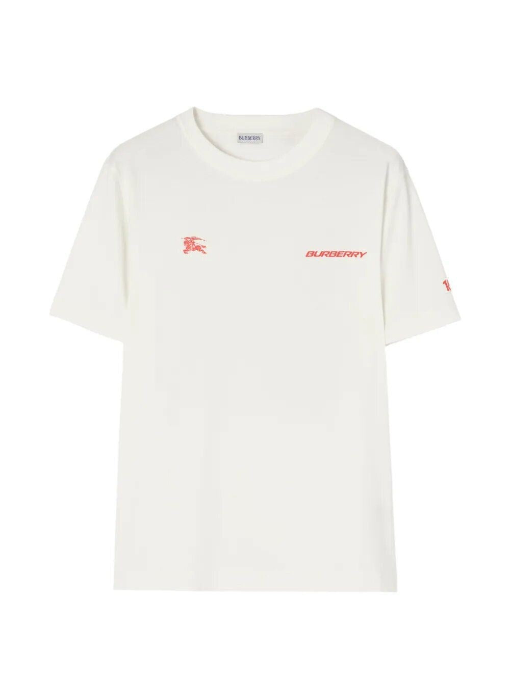 Burberry Men London Map Cotton T-Shirt