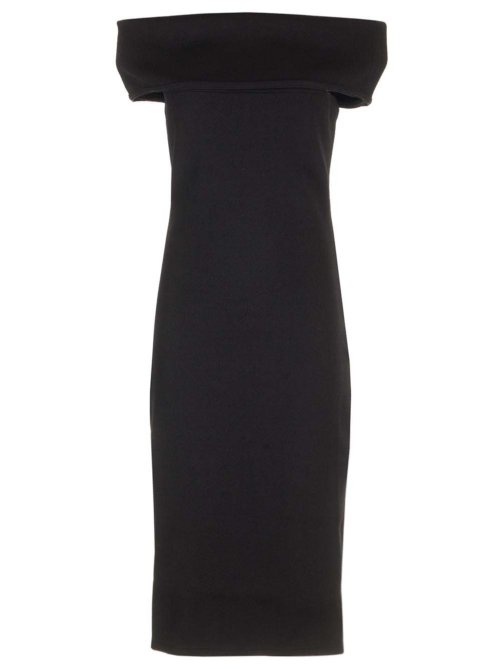 Bottega Veneta Women Off-The-Shoulder Midi Dress
