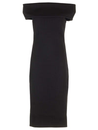 Bottega Veneta Women Off-The-Shoulder Midi Dress