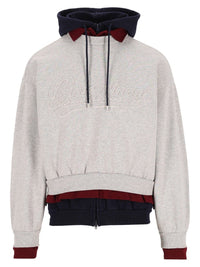 Balenciaga Men Layered Hoodie