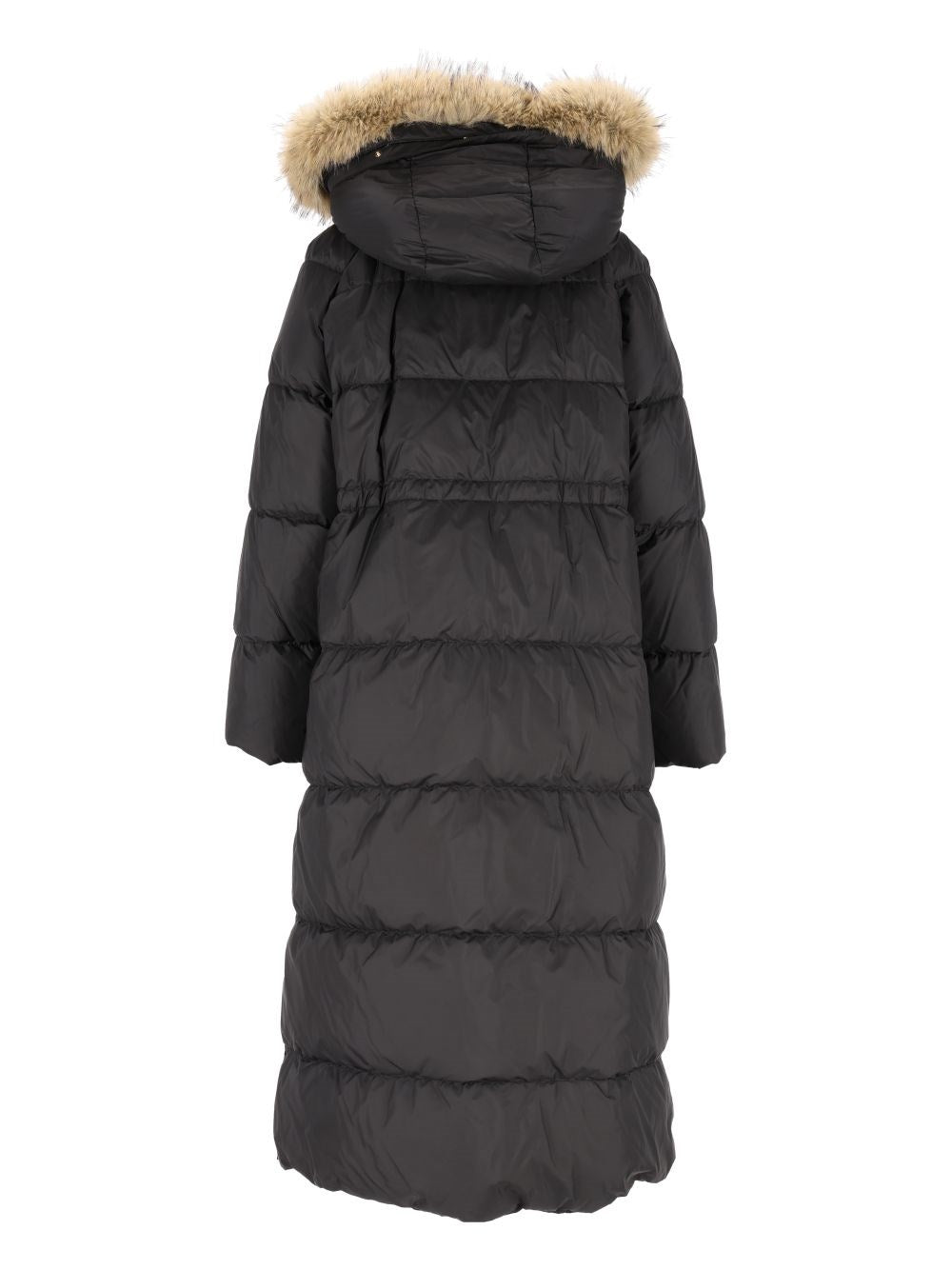 Weekend Max Mara Women Reversible Long Down Jacket In Water-Repellent Fabric