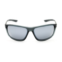 Nike Sunglasses Rectangle Full Rim, Dark Grey Frame and Grey Silver Flash Lens NIKEADRENALINEEV1112021