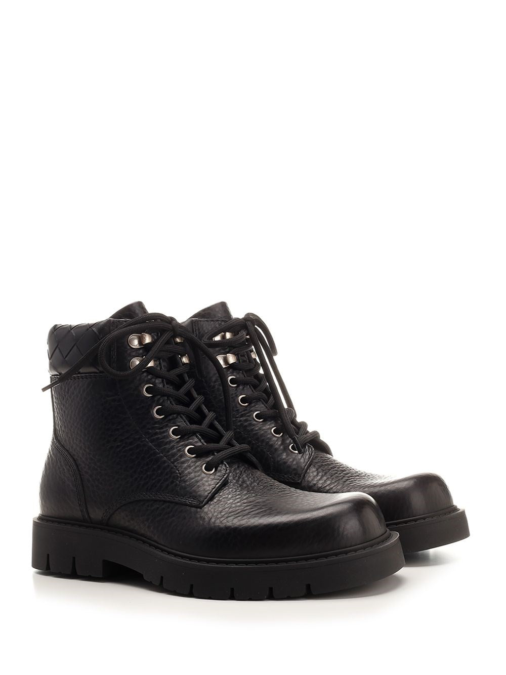 Bottega Veneta Bottega Veneta Men "Haddock" Lace-Up Boots