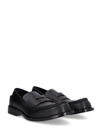 Loewe Men Bobine Moccasin In Shiny Calfskin