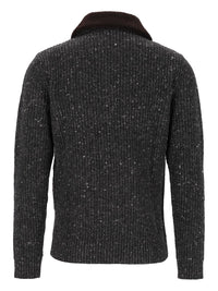 Eleventy Eleventy Men Wool And Cashmere Knit Jacket