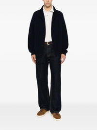 Tom Ford Men Coarsehair Cashmere Full Button Cardigan