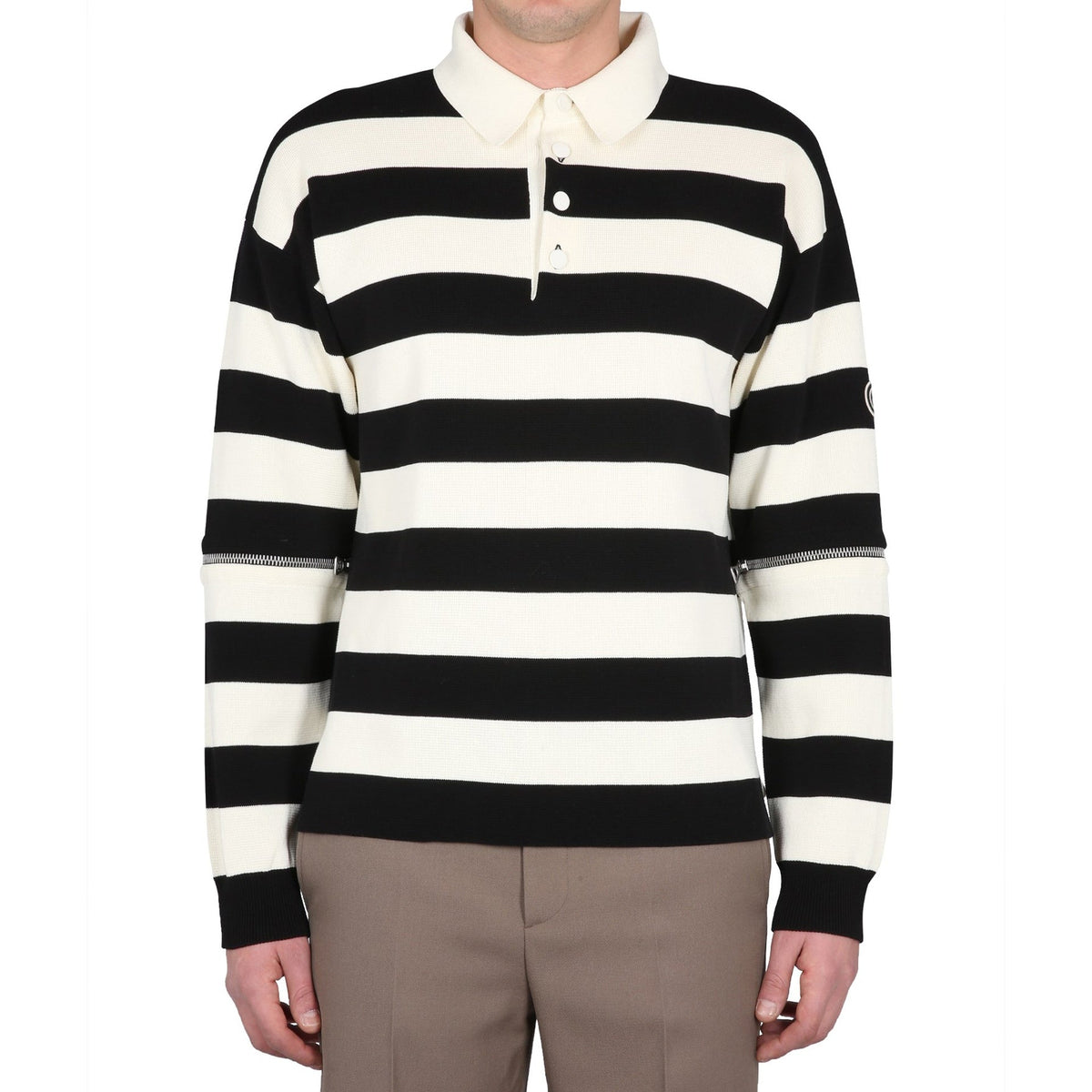 Gucci Gucci Striped Cotton Polo Men